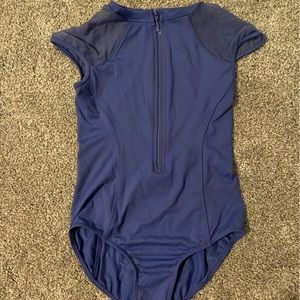 Blue Bloch Leotard